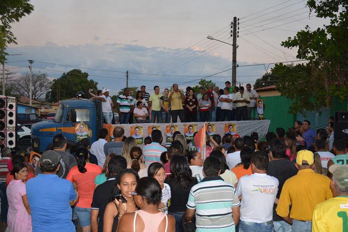 Comitê de campanha do PMDB é inaugurado com grande caminhada em Uruçuí - Imagem 35