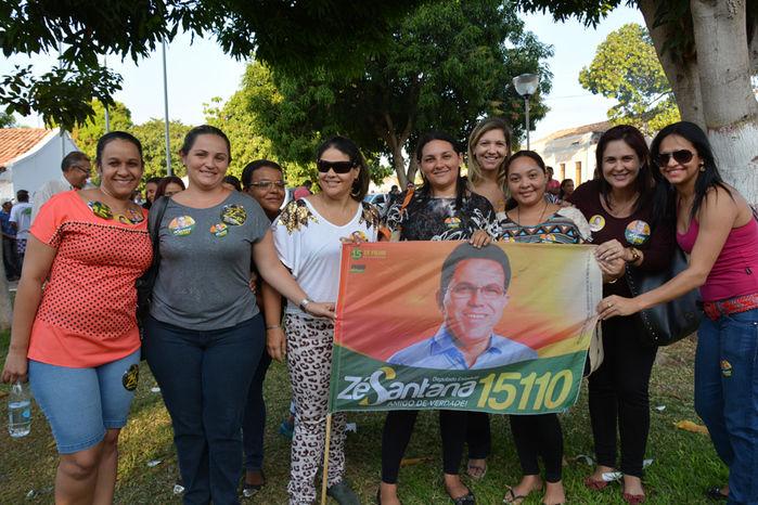 Comitê de campanha do PMDB é inaugurado com grande caminhada em Uruçuí - Imagem 1