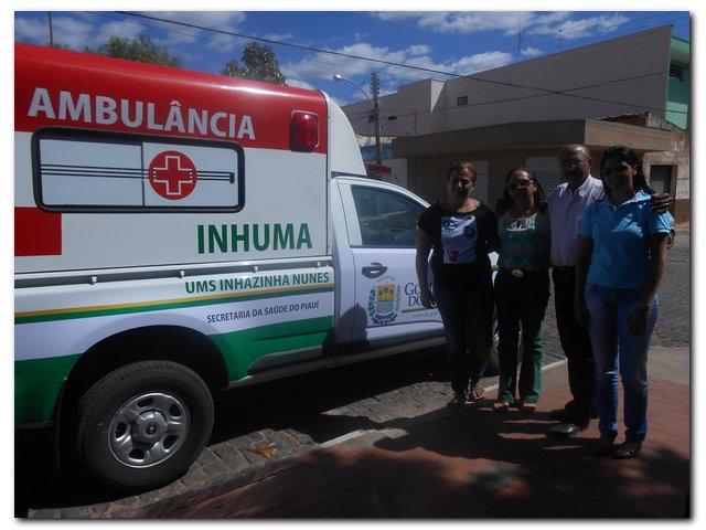 Dr. Moura conseguiu em parceria com a Secretarria do Estado uma ambulância para o Hospital Inhazinha Nunes - Imagem 6