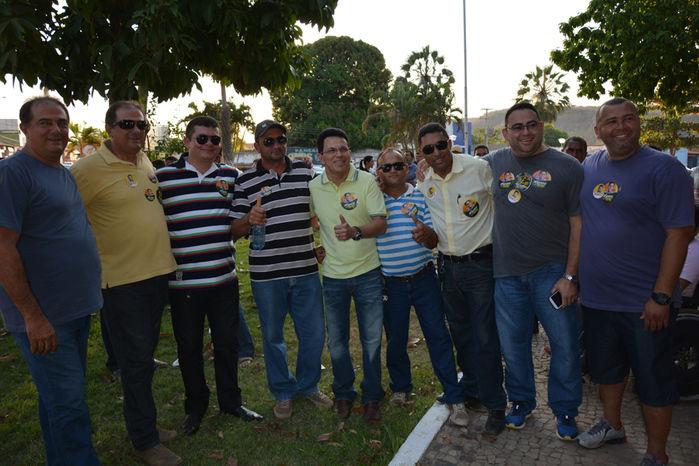 Comitê de campanha do PMDB é inaugurado com grande caminhada em Uruçuí - Imagem 17