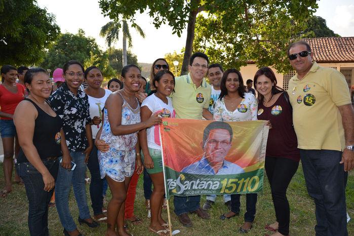 Comitê de campanha do PMDB é inaugurado com grande caminhada em Uruçuí - Imagem 6