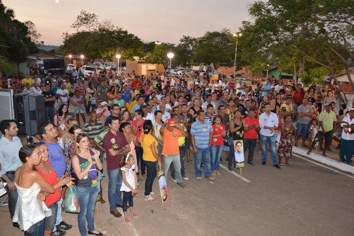 Comitê de campanha do PMDB é inaugurado com grande caminhada em Uruçuí - Imagem 36