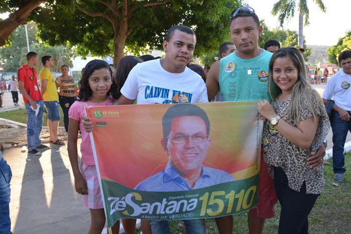 Comitê de campanha do PMDB é inaugurado com grande caminhada em Uruçuí - Imagem 3