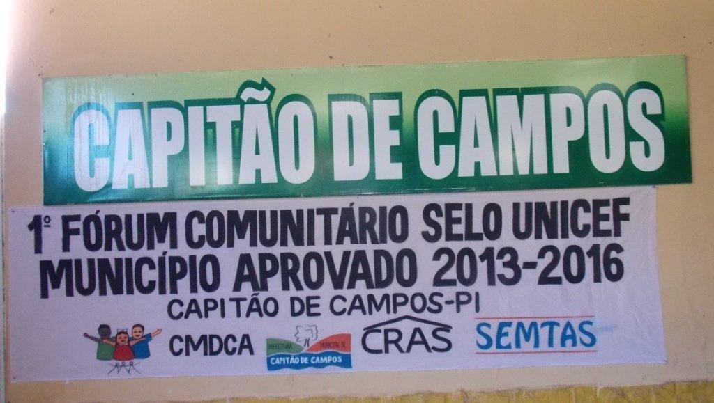 I Fórum Comunitário Selo UNICEF Município Aprovado