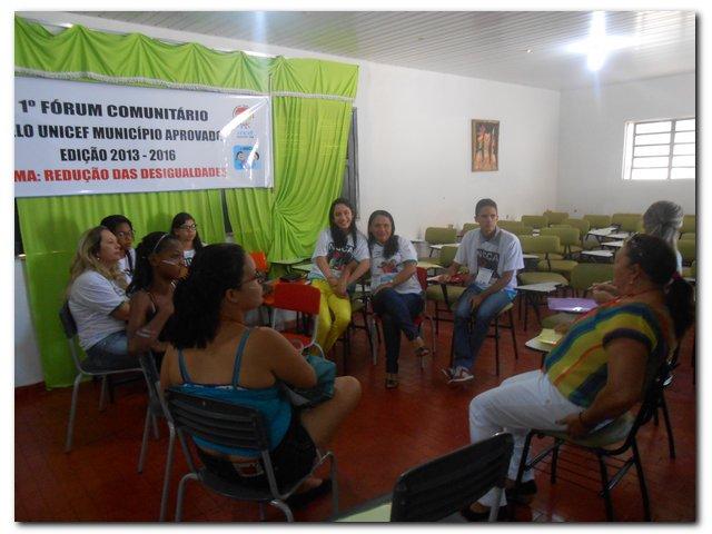 1º Fórum Comunitário do Selo Unicef Município Aprovado Edição 2013-2014 - Imagem 35