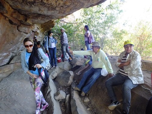 Alunos do curso de história da FADESB visitam Sitio Arqueológico em São José do Piauí. - Imagem 1