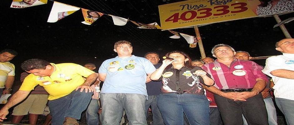 Candidata Nize Rego realizou carreata neste último domingo