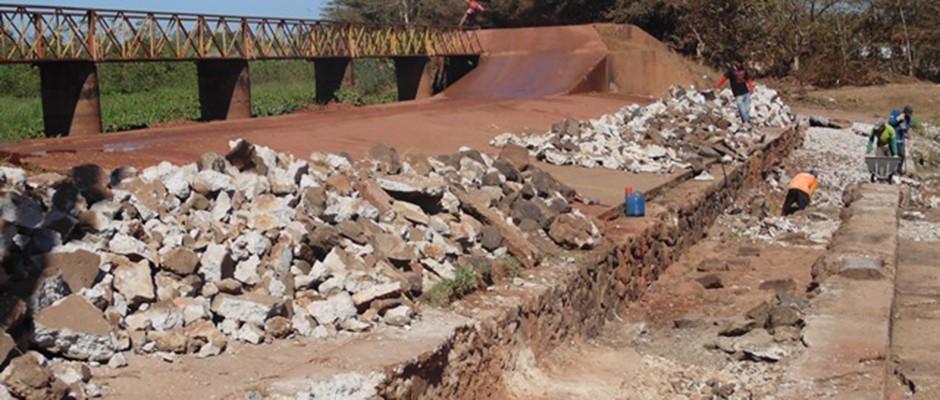 Obras de reforma da Barragem Filinto Rêgo estão em ritmo acelerado