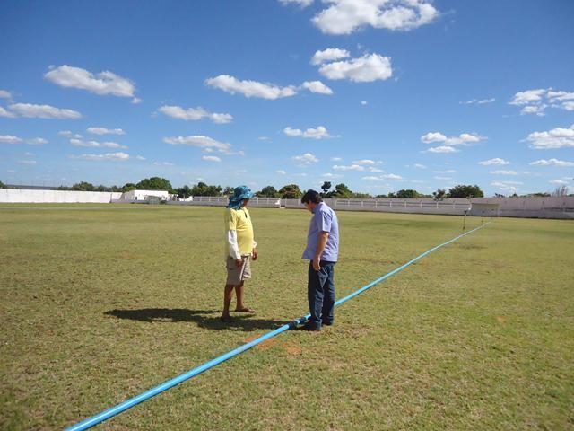 Estádio Municipal passa Por Manutenção - Imagem 2