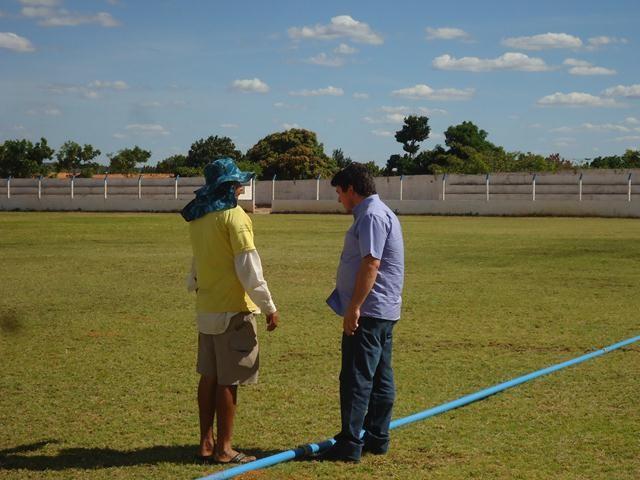 Estádio Municipal passa Por Manutenção - Imagem 1