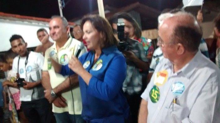 Milhares de pessoas na inauguração do comitê dos candidatos de Bernildo Val em Buriti dos Lopes - Imagem 2