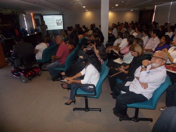 I Capacitação da rede de atendimento à mulher realizada pelo NUPEVID. - Imagem 41