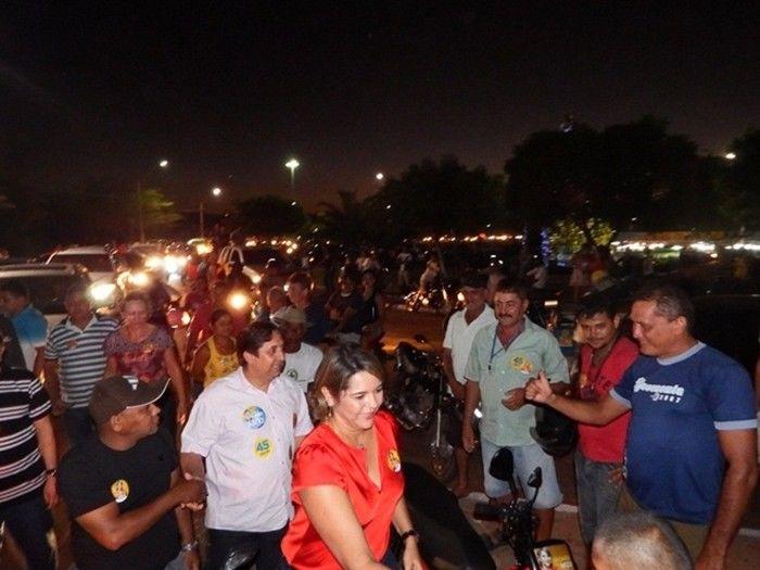 Janainna Marques realiza grande carreata e reunião política em Esperantina - Imagem 4