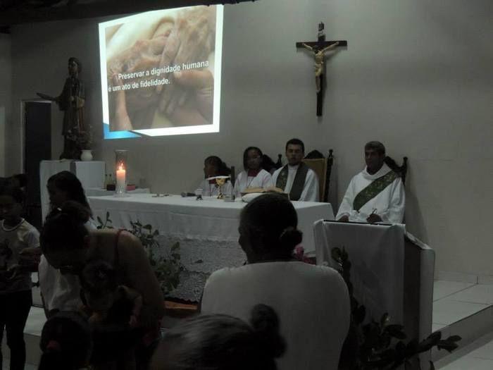 Festejo de São Raimundo em Curralinhos- Fotos da missa dia 25/08/14 - Imagem 21