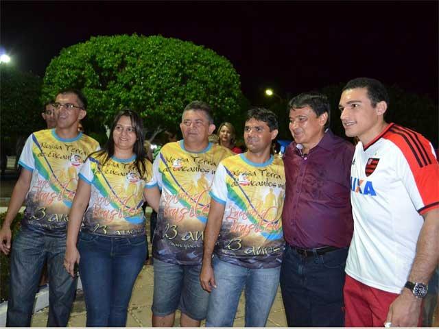 Prefeita Paula Araujo recepcionou caravana de Wellington Dias em Brasileira - Imagem 6