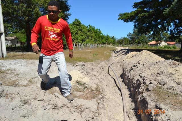 Prefeitura de Boa Hora está concluindo Sistema de abastecimento de Água no Povoado Passa Tempo - Imagem 14