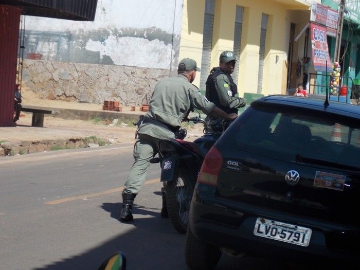 Primeira Blitz realizada pela Polícia Militar em Capitão de Campos - Imagem 9
