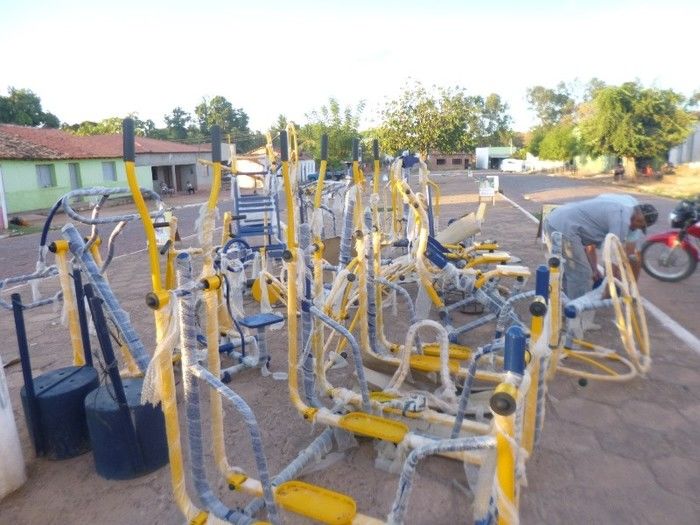 Prefeitura Municipal instala academia popular em Redenção do Gurguéia  - Imagem 1