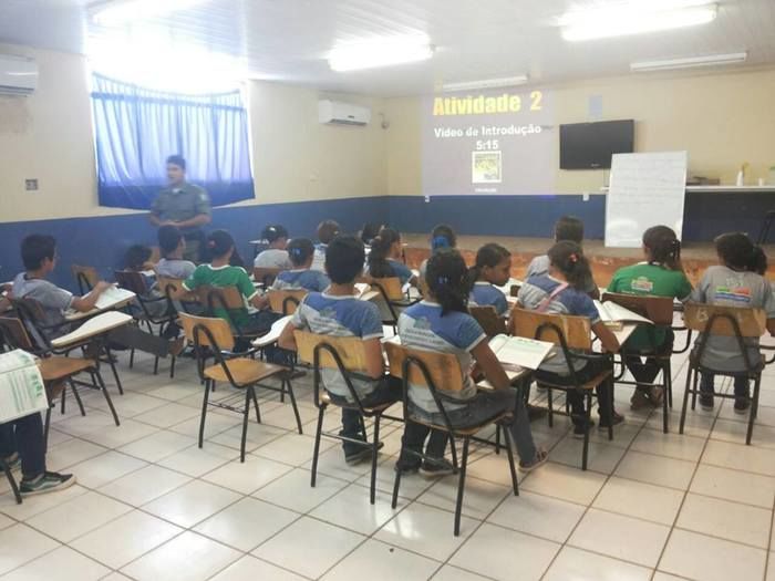 PROERD inicia as aplicações das lições no Ginásio Municipal Maria dos Remédios - Imagem 3