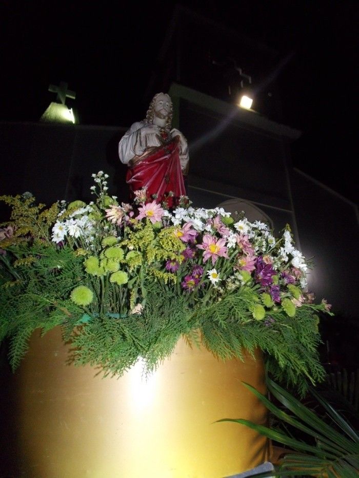 Primeira noite de Novena do Festejo Sagrado Coração de Jesus - Imagem 1