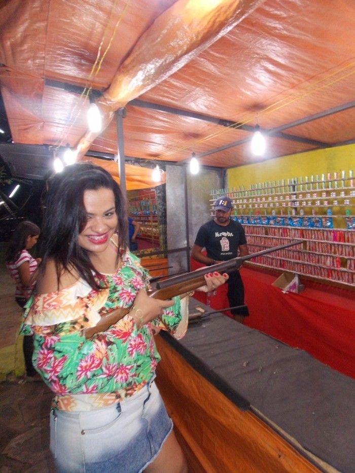 Registros fotográficos logo após a novena no espaço da Barraca Paroquial  e da Praça Acelino Rezende - Imagem 19