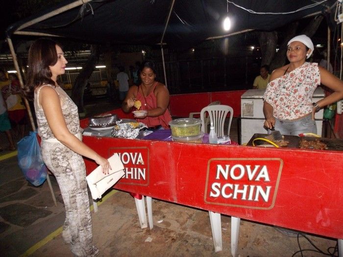 Registros fotográficos logo após a novena no espaço da Barraca Paroquial  e da Praça Acelino Rezende - Imagem 13