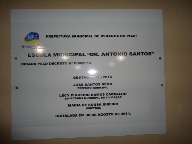 Prefeito Dr.Zé Maria Inaugurou a Escola Dr.Antônio Santos - Imagem 85