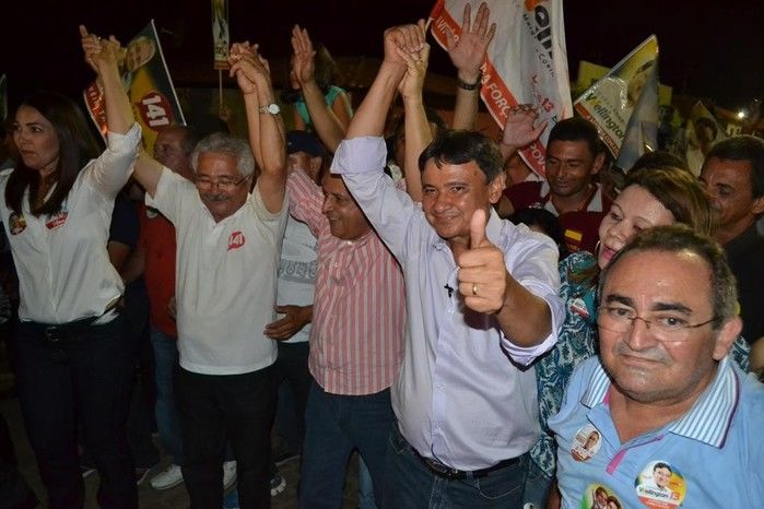 Recepção em Pimenteiras emociona Wellington Dias. Fotos - Imagem 26