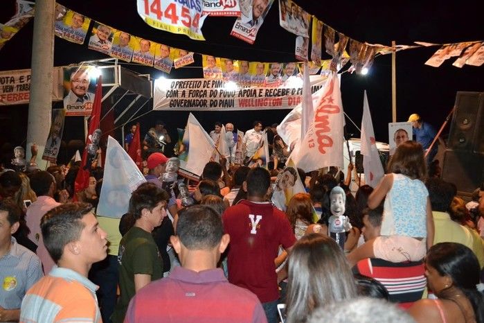 Recepção em Pimenteiras emociona Wellington Dias. Fotos - Imagem 30