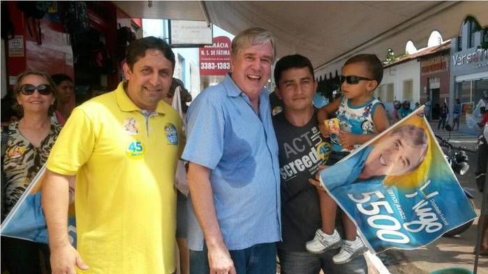 Candidata à deputada Janainna Marques e Hugo Napoleão realizam caminhada em Esperantina - Imagem 8