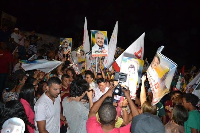 Recepção em Pimenteiras emociona Wellington Dias. Fotos - Imagem 18