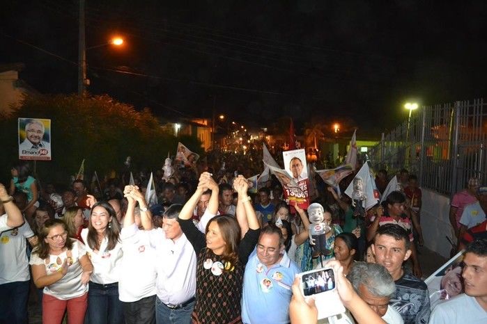 Recepção em Pimenteiras emociona Wellington Dias. Fotos - Imagem 24