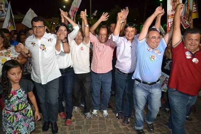 Recepção em Pimenteiras emociona Wellington Dias. Fotos - Imagem 27