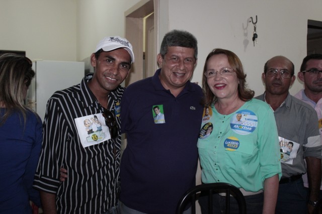  Prefeita Salete Rego recepciona  Zé filho em sua residência - Imagem 34