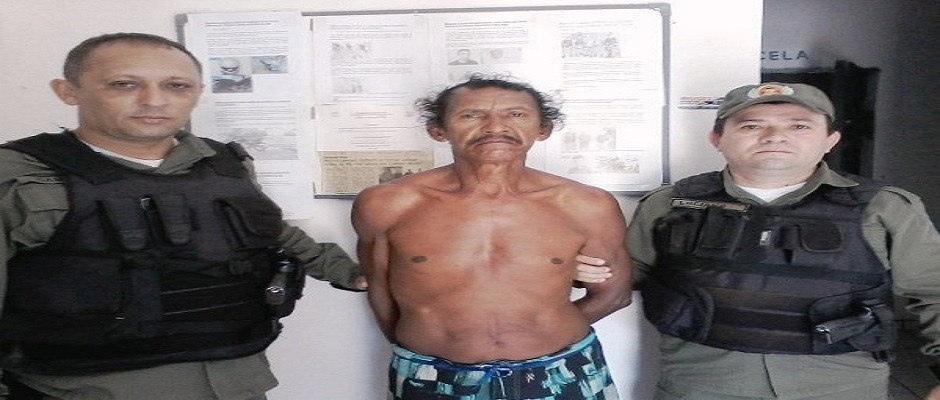  Idoso é preso por tentar matar rival a facadas durante seresta