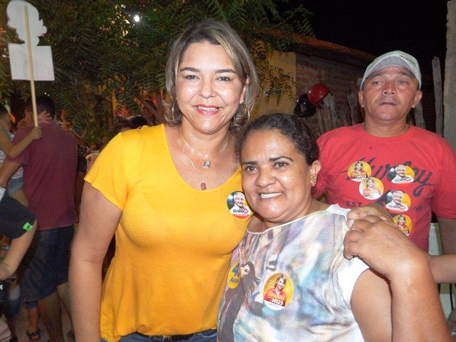 Candidata Janainna Marques participou de reunião politica no Bairro Rural em Esperantina - Imagem 4