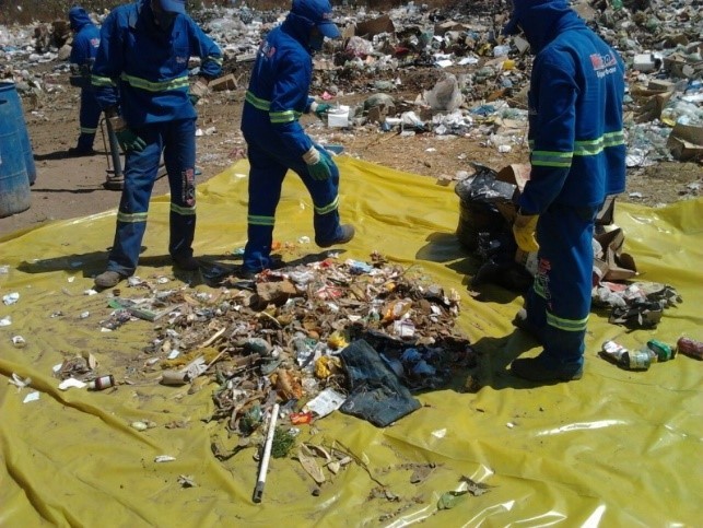Visita técnica e realização da Composição Gravimétrica dos Resíduos Sólidos de Francinópolis - Imagem 4
