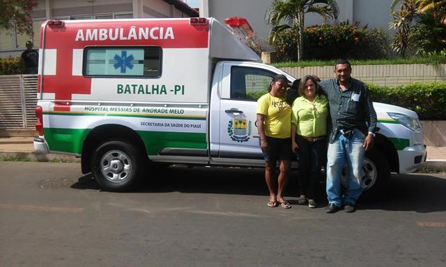 Hospital de Batalha (PI) recebe nova ambulância - Imagem 4