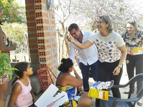 Prata do Piauí recebe à visita da candidata a deputada estadual Janaínna Marques - Imagem 17