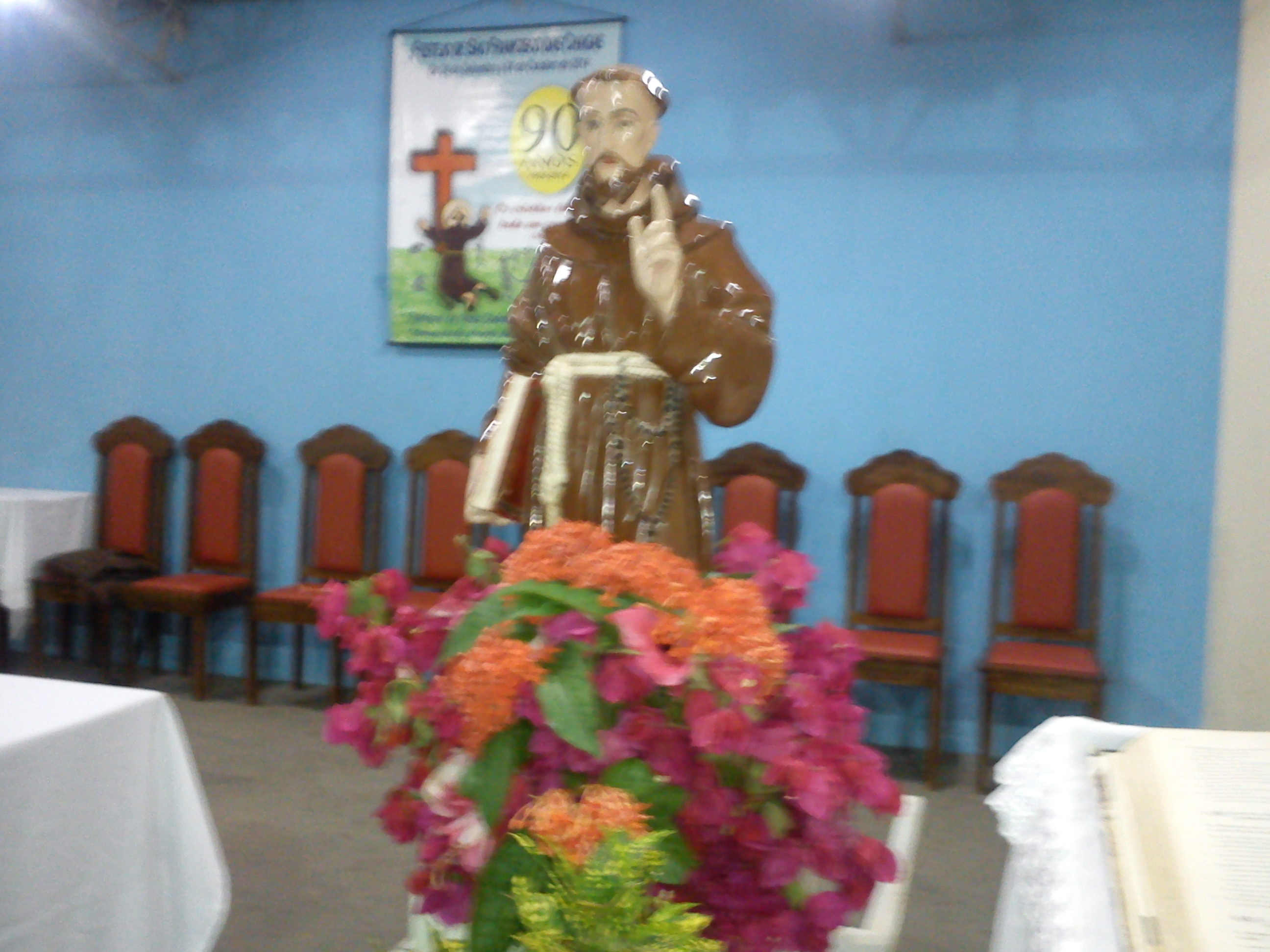 Multidão de romeiros Participal da Festa de São Francisco