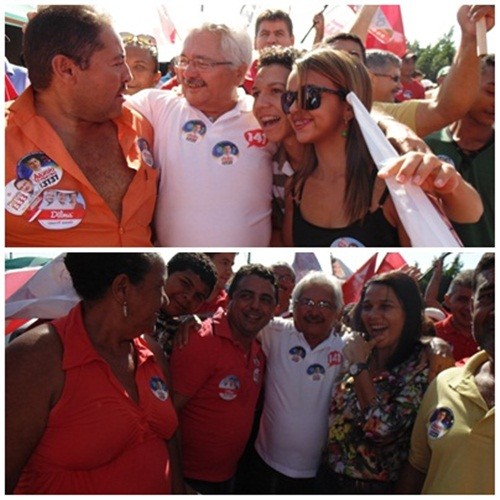 Candidatos realizam caminhada em Campo Maior - Imagem 1