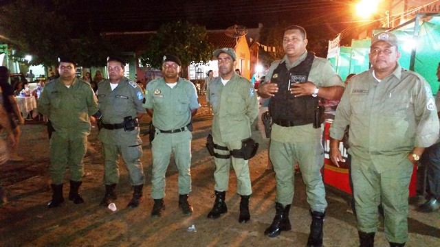 PMs de Santo Antônio e região garantem segurança da festa - Imagem 1