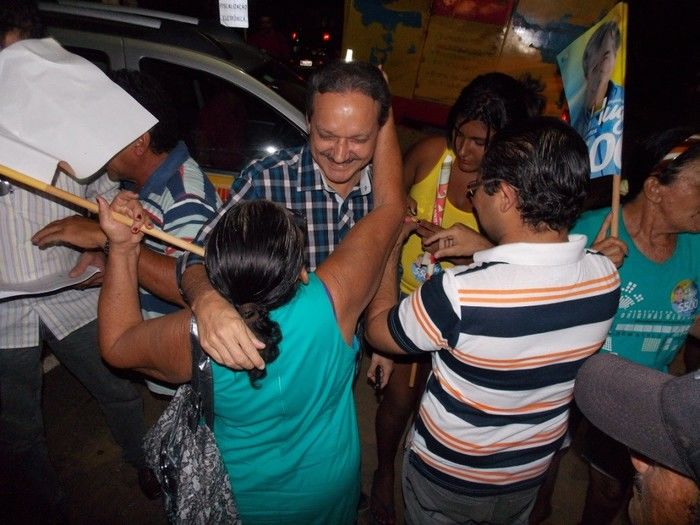 Prefeito Moisés Barbosa realizou grande carreata e recepciona os Deputados Wilson Brandão e Hugo Napoleão. - Imagem 7