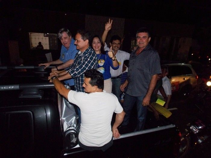 Prefeito Moisés Barbosa realizou grande carreata e recepciona os Deputados Wilson Brandão e Hugo Napoleão. - Imagem 21