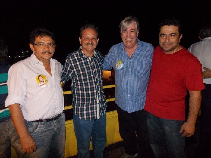 Prefeito Moisés Barbosa realizou grande carreata e recepciona os Deputados Wilson Brandão e Hugo Napoleão. - Imagem 34