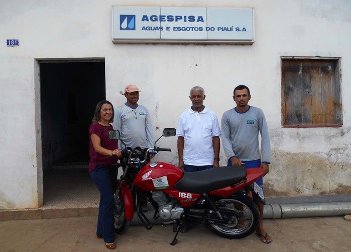 ESCRITÓRIO DA AGESPISA RECEBE MOTO - Imagem 1