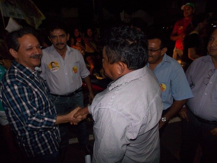 Prefeito Moisés Barbosa realizou grande carreata e recepciona os Deputados Wilson Brandão e Hugo Napoleão. - Imagem 15