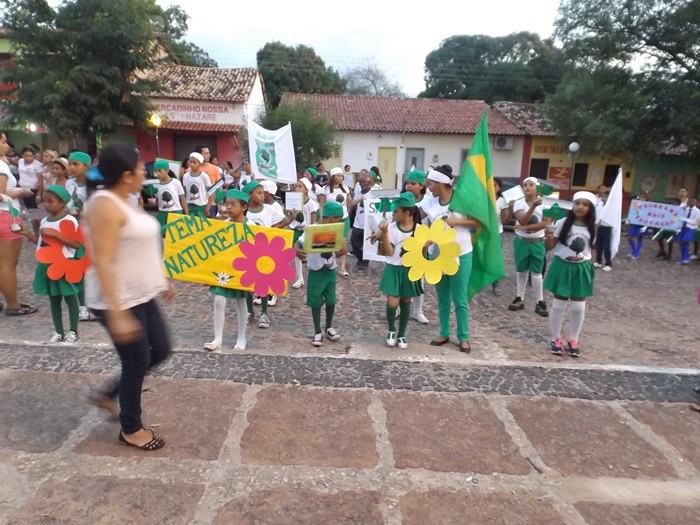 Desfile Cívico das Escolas Municipais em comemoração ao dia 7 de setembro em Nossa Sra. De Nazaré - Imagem 26