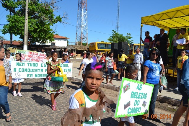 Desfile cívico do 7 de setembro realizado pela prefeitura de Boa Hora foi um sucesso - Imagem 79