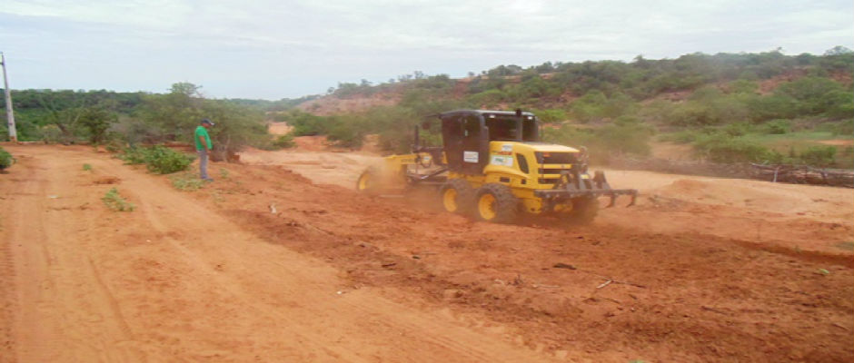 Obras de revitalização de estradas vicinais começam a ser feitas em santo Inácio do Piaui